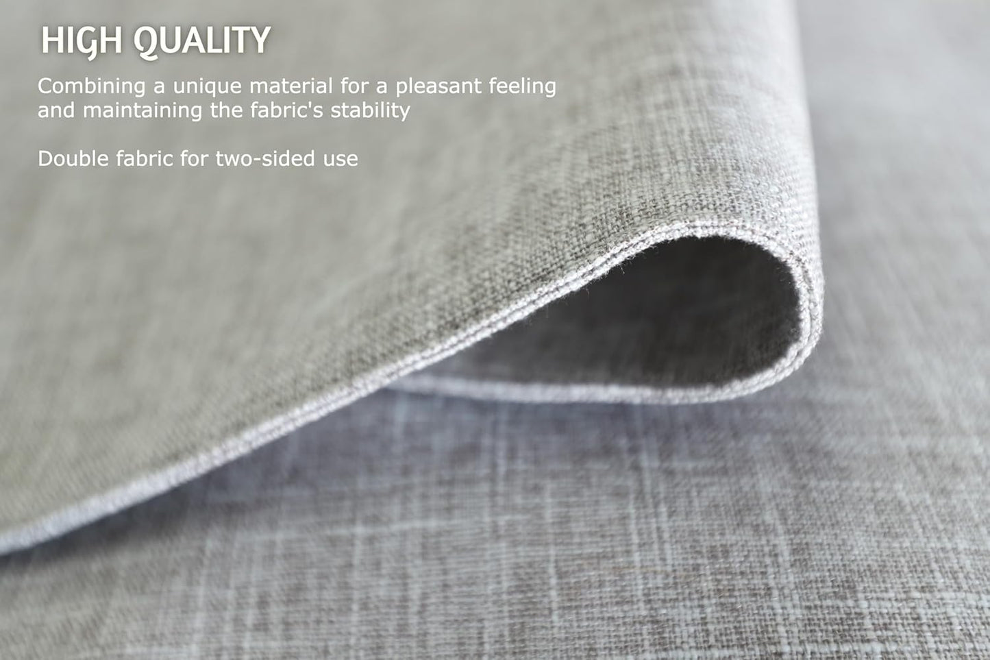 Placemat Set-Washable Place Mats for Parties, Elegant Table Mats for Kitchen Table, Set of 4 Dining Table Placemats, Heat-Resistant Cloth Placemats for Indoor and Outdoor,13x19-Gray