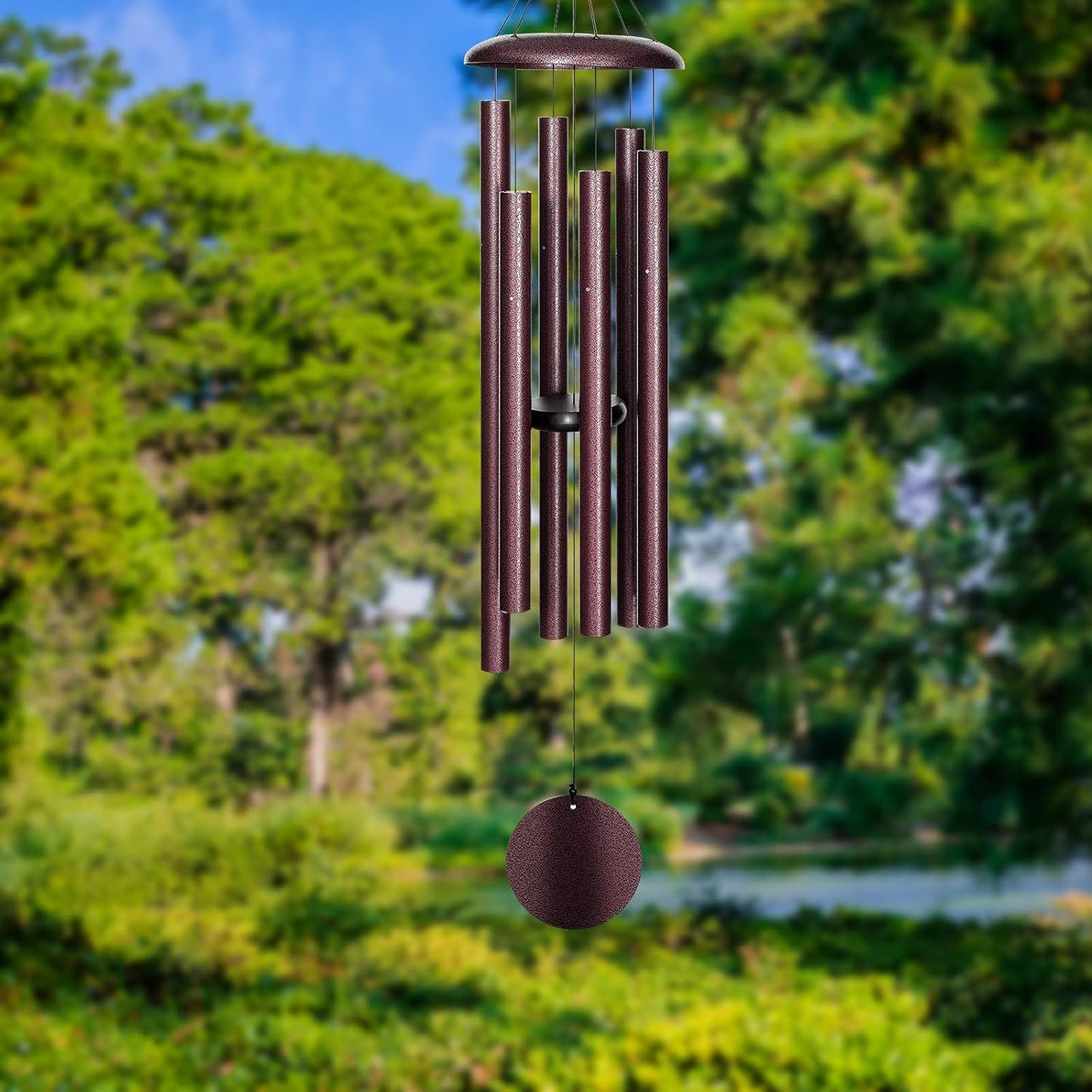 Wind Chimes Outdoor Deep Tone, 45 in Large Wind Chimes for Outside, Wind Chime Gifts for Mother's Day/Housewarming/Christmas