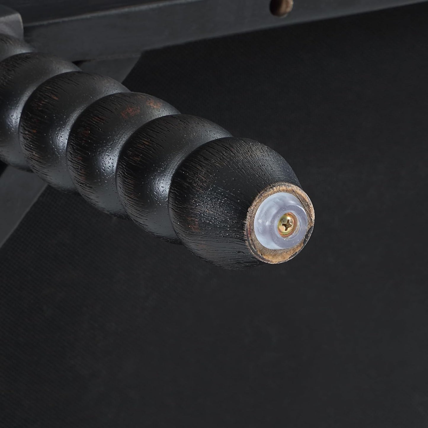 DUHOME Linen Fabric Spindle Accent Chairs Set of 2 with Wood Frame,Modern Accent Spool Chairs with Padded Spring Seat and Brushed Blue Base for Living Room Bedroom Farmhouse Home Office Belcony