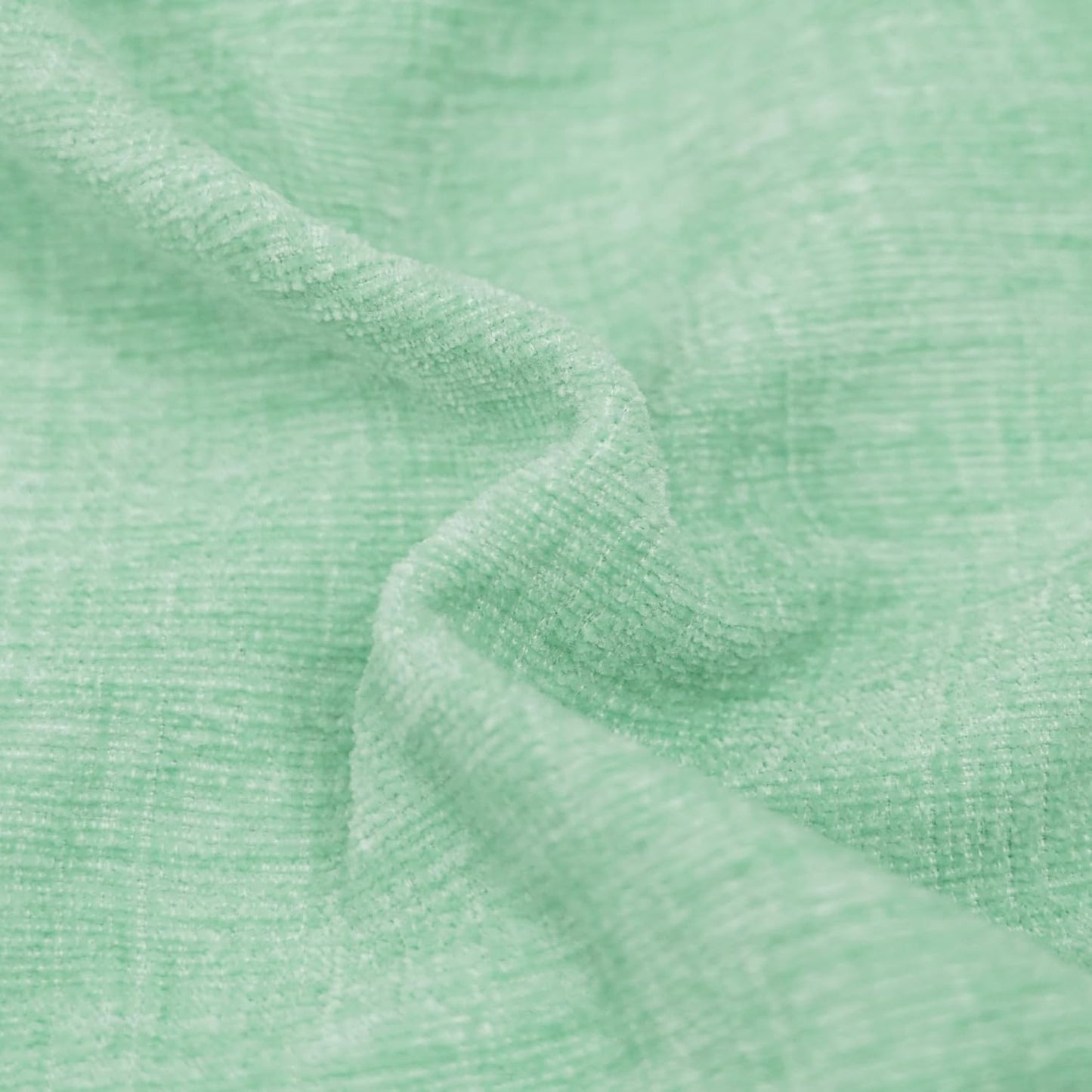 CaliTime Throw Pillow Covers Decorative 20 X 20 Inches Pack of 2 Cozy Chenille Cushion Cases for Couch Sofa Bed Living Room Home Grey Green