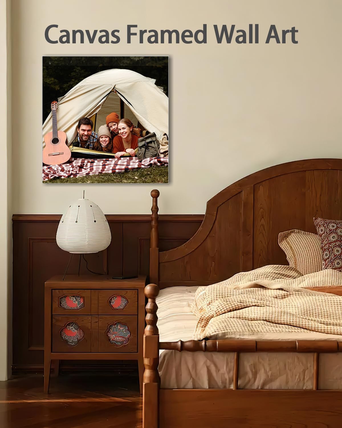 AbcCustomize Canvas Prints with Your Photos，Custom Canvas Wall Art for Bedroom, Living Room, Farmhouse Decor，Personalized Gifts Canvas Prints for Family，Friend，Lover，Pet