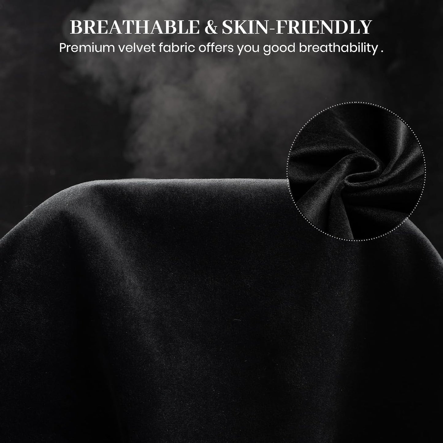 Belffin Extra Large Modular Sectional Sofa,106.3" 4-Seater L Shaped Couch,Velvet Convertible Sectional Couches for Living Room,Comfy Upholstered Modern Cloud Couch,Black Sofa