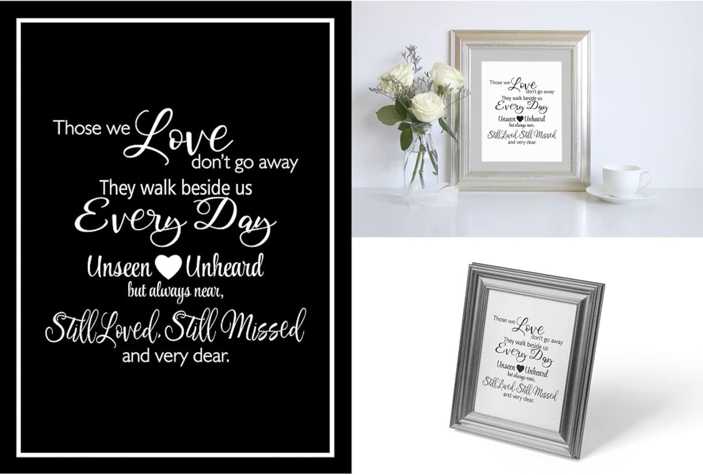 The Wind Chime CO Memorial Wind Chimes, Sympathy Wind Chimes Gift for The Loss of A Loved one, Home Decor Outdoor Garden, Soothing Melodic Tones with Mute Option.