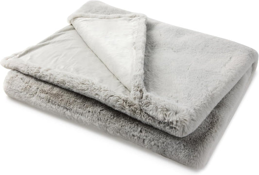 Nuzzie SnuggleLuxe Blanket - Earl Grey (60"x80")