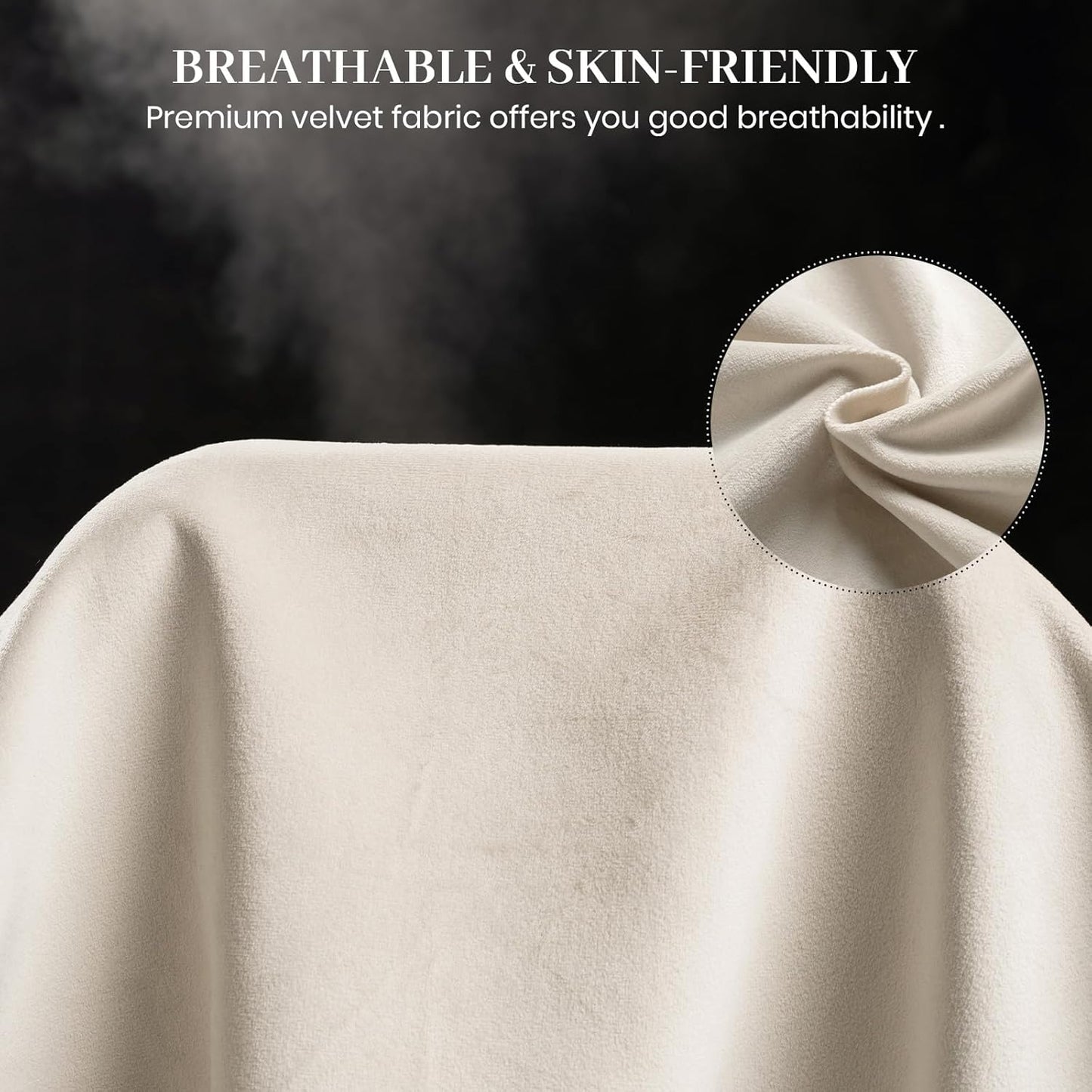 Belffin Oversized Sectional Couch with Movable Ottoman,Modern 137.8" 9-Seater Modular Sectional Sofa,Convertible Velvet U Shaped Sectional Couches for Living Room,Beige