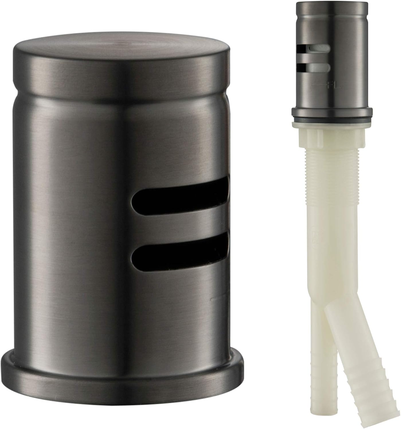 KRAUS Dishwasher Air Gap in Spot Free Black Stainless, KAG-2SFSB