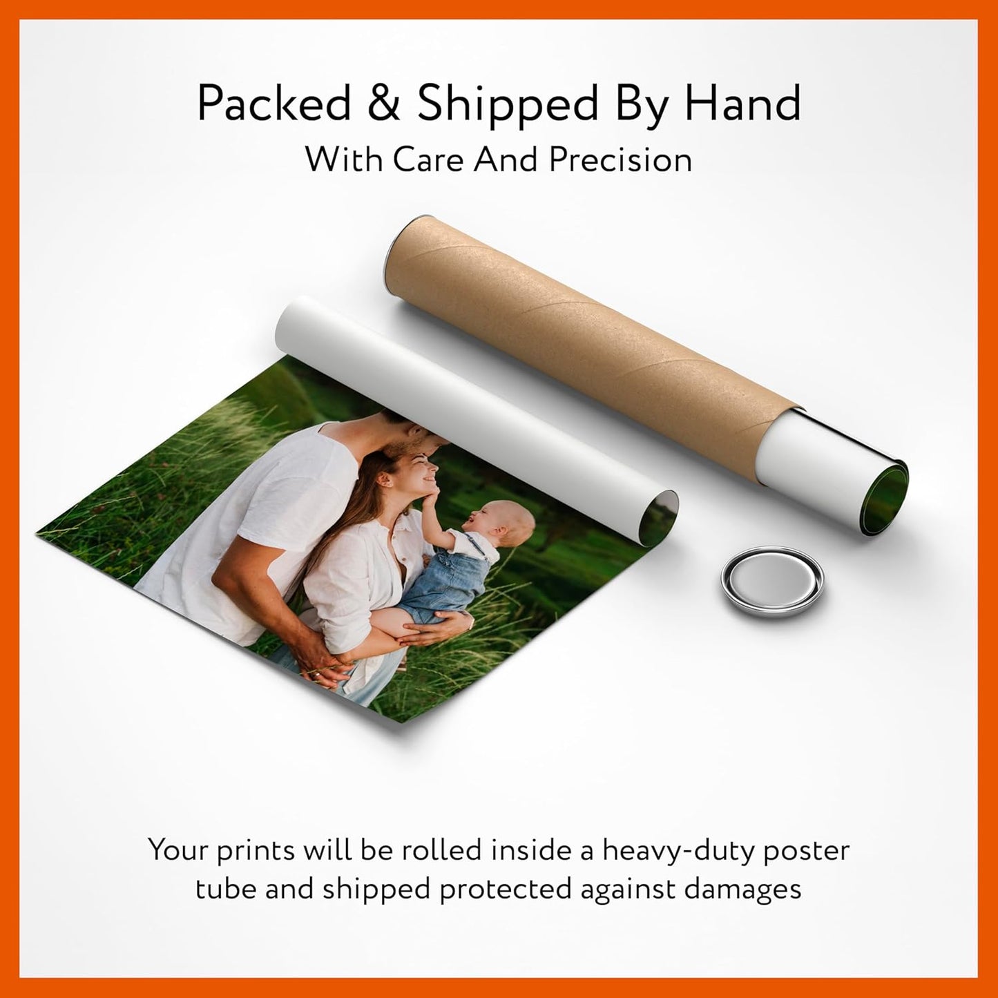 Custom Poster Print, 36x48, Upload Any Photos/Images, Personalized Photo Prints, DIY Your Own Poster, Photo to Poster Printing