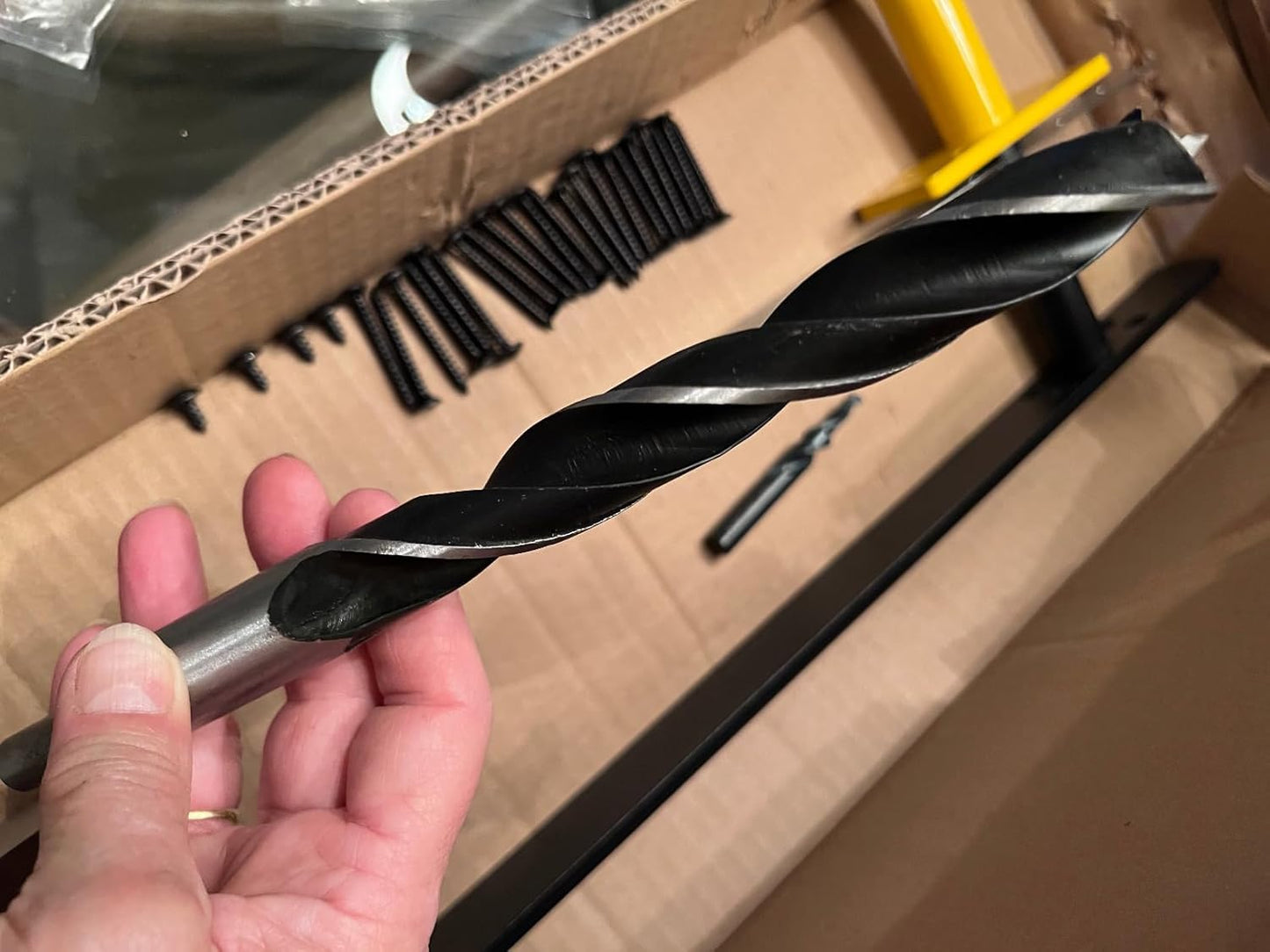 Heavy-Duty Floating Shelf Bracket, Hidden Shelf Bracket for Fireplace Mantel and Shelves, if Installed on Studs, max-Load of 210 pounds, 38 inches, (with Premium Build kit)