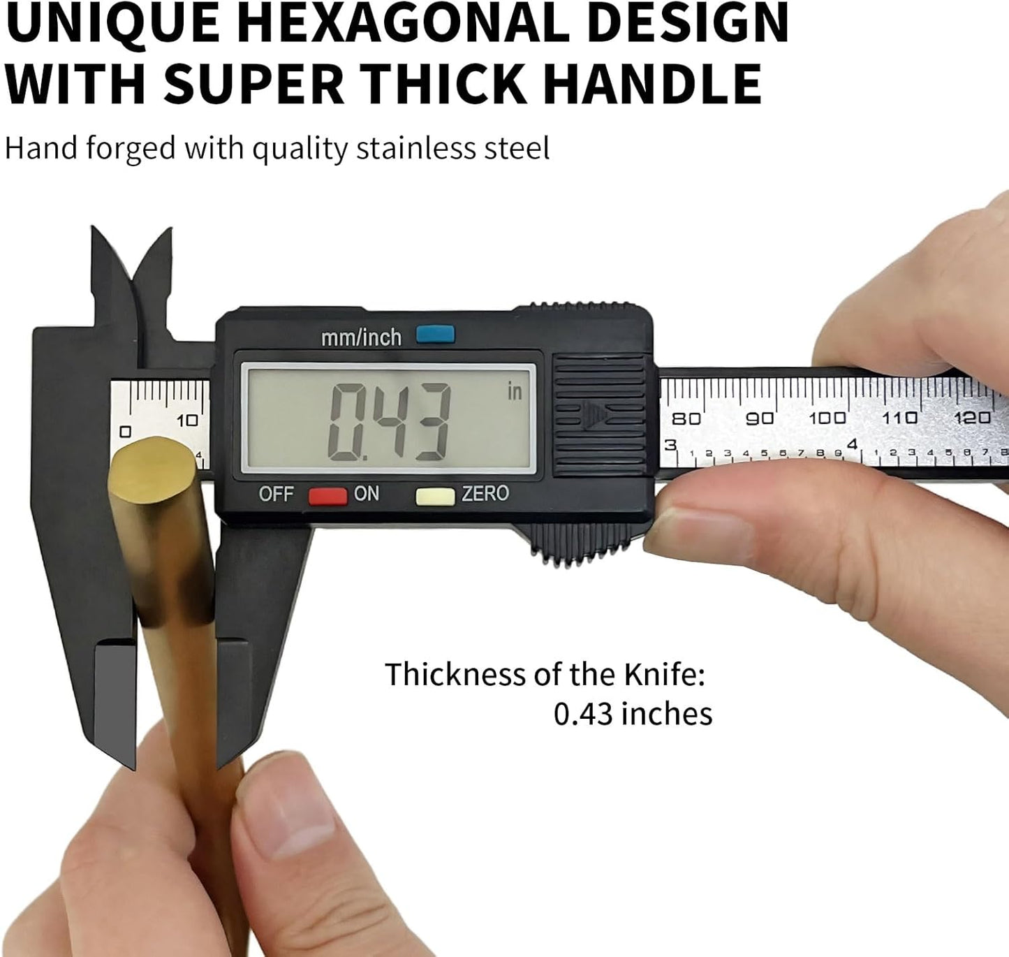 60-Piece Matte Gold Silverware Set, Hand Forged Utensil, Stainless Steel Flatware Set, Hexagon Handle Cutlery Set for Home Hotel Use, Service for 12