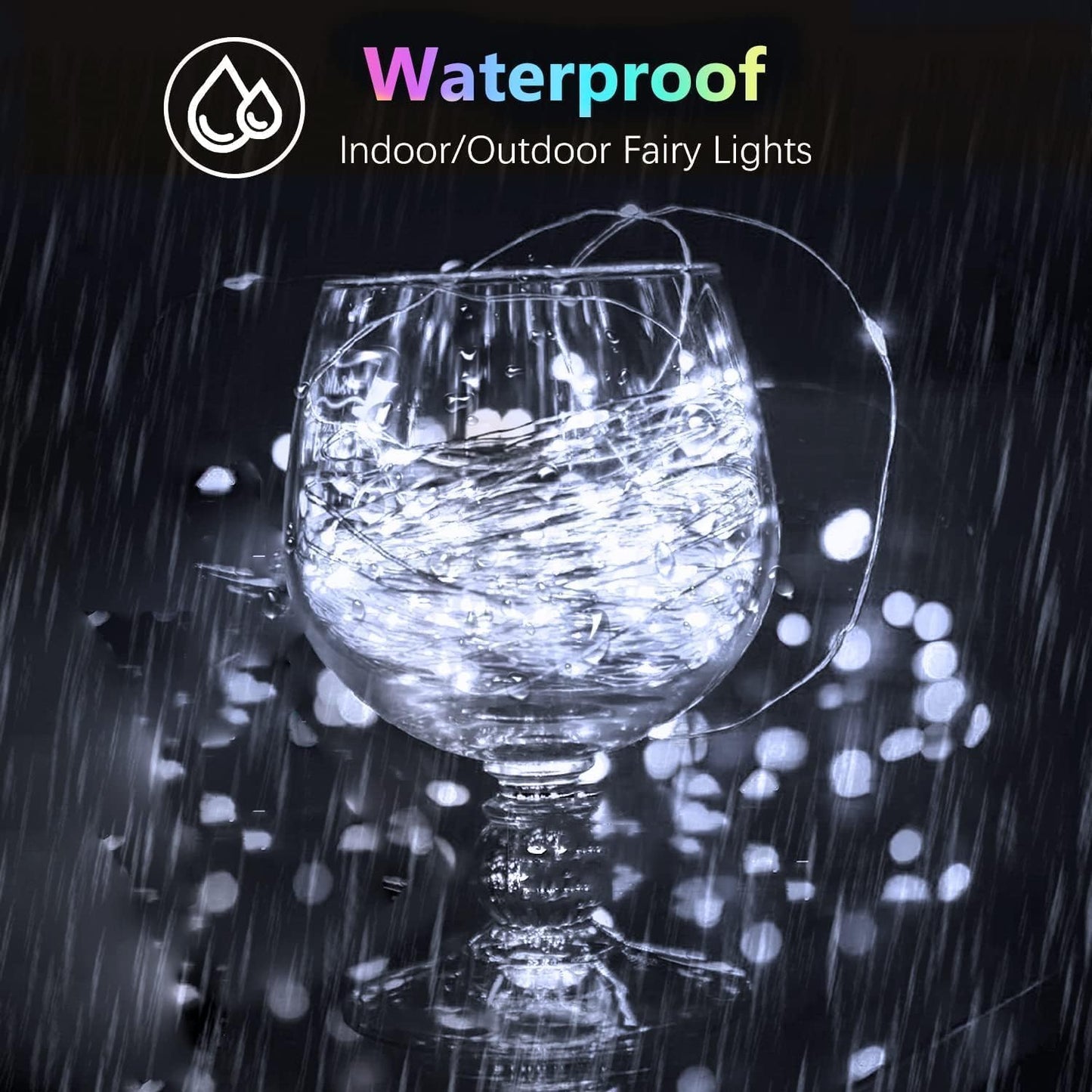 6 Pack Fairy Lights Battery Operated with Timer, Each 20FT 60LED Christmas String Lights Outdoor Indoor, Cuttable Battery Twinkle Light for Bedroom Home Wedding DIY Christmas Decorations (Cool White)