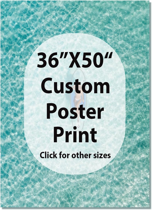 Canvas Prints With Your Photos, Custom Poster On Canvas (Unframed 36x50) Transform Your Photos Into Stunning Framed Wall Art Digitally Printed Photo To Canvas Ideal For Home Decor Gifts Keepsakes