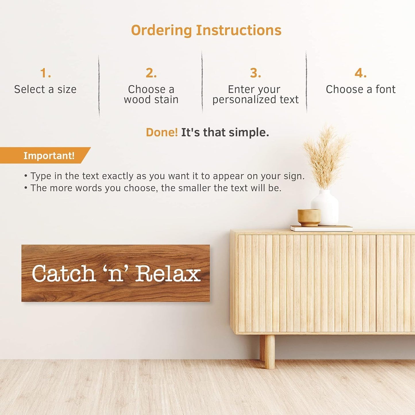 Custom Wood Signs Personalized | Farmhouse Decor | Personalized Signs | Personalized Rustic Wood Signs | Father's Day Gift | Custom Sign | Ready to Hang! (16x16 Inches)