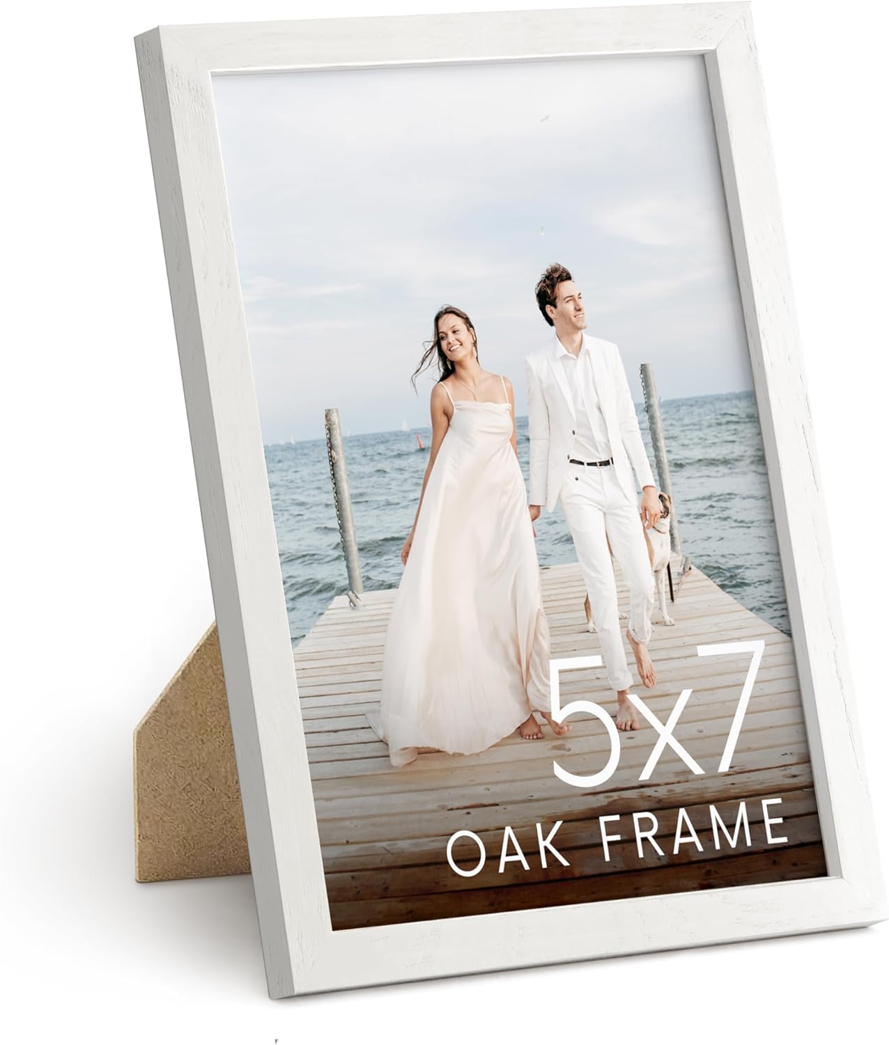 HAUS AND HUES Standalone White Oak Frame Set of 1-5x7