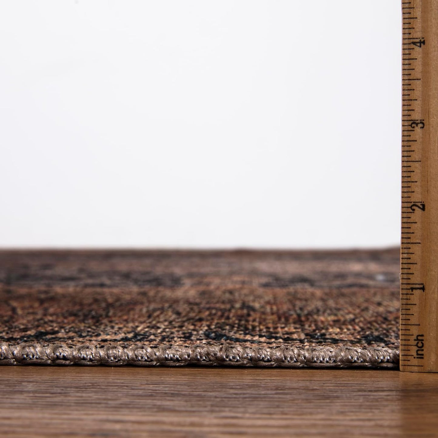 Keen Home Design 9x12 Rug - Machine Washable Area Rug with Non-Slip Backing, Ideal for Living Room, Dining Room, Bedroom - Vintage, Easy Clean, Durable, Low Pile Rug - (9' x 12')