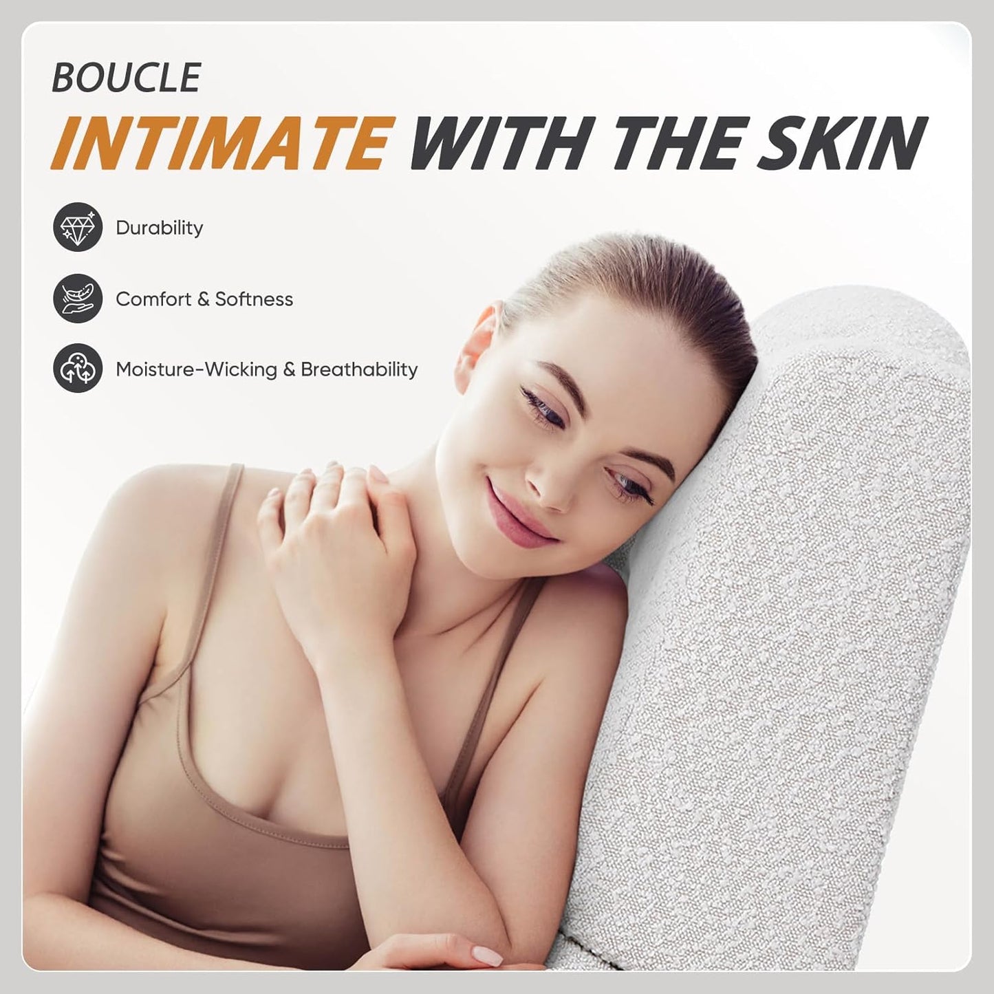 Power Recliner Chair Swivel Glider, Large Rocker Recliner with Ottoman & USB Charging Port, Boucle Upholstered Swivel Rocker Glider Recliner for Nursery,Bedroom,Living Room, Cream