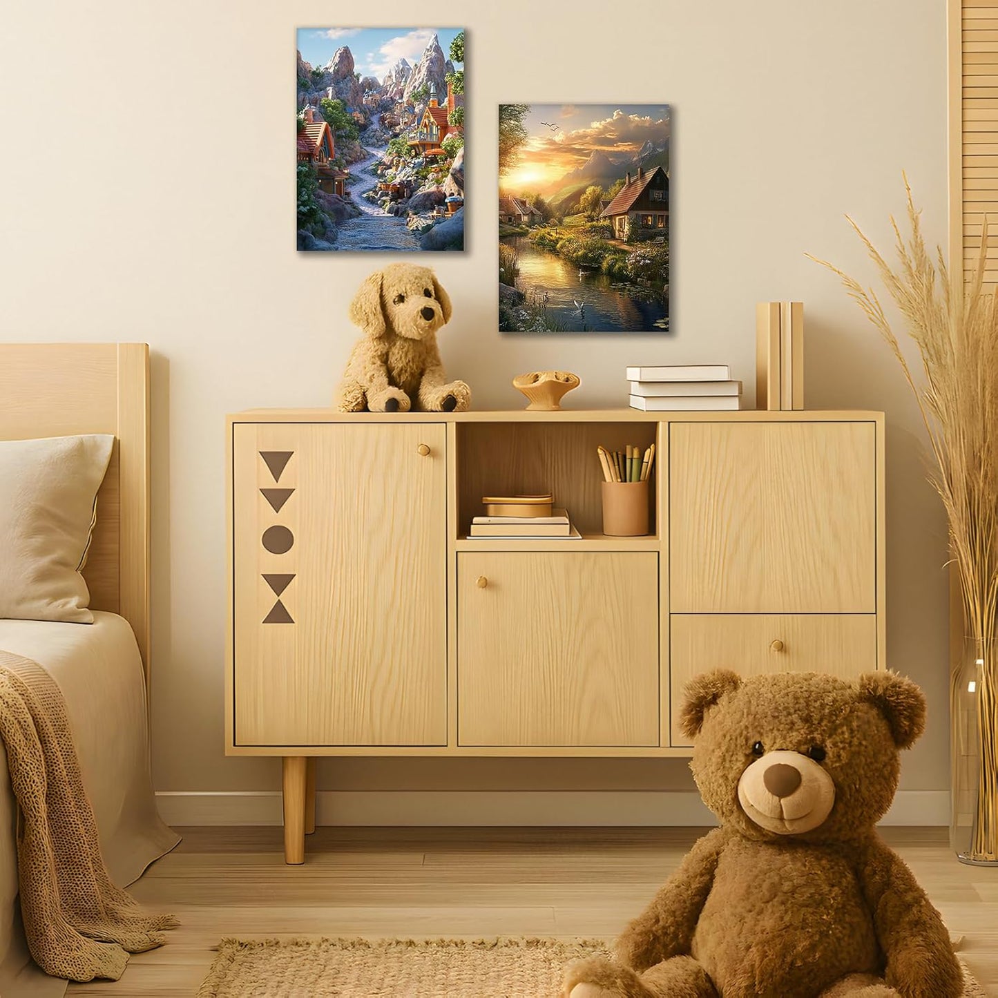 Custom Pictures Framed Prints for Living Room Custom Picture Canvas for Bedroom Decor Customize Poster Personalized Photos for The Wall 24X36in