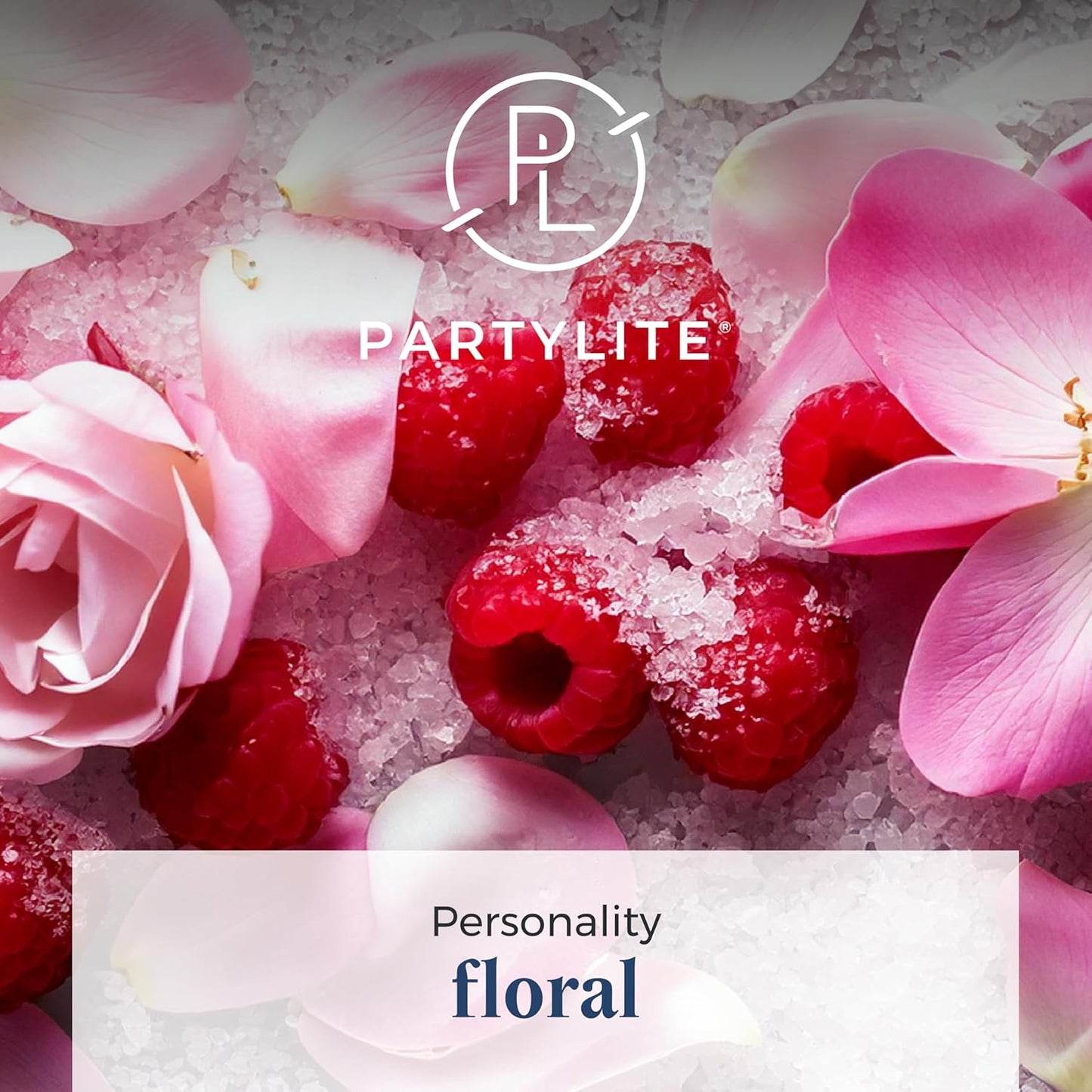 PartyLite 3-Wick Jar Candle, Highly Fragranced Clean Burning Glass Candle, 25-45 Hours Burn Time (Cherry Blossom)