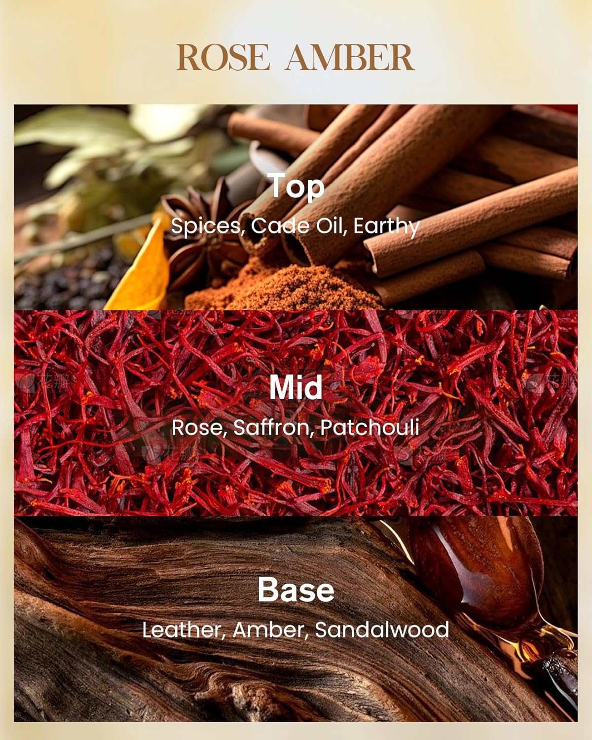 M&SENSE Rose Amber Scented Natural Soy Wax Candle, 14.1oz 60 Hours Long Lasting Slow Burning Candles for Home Decor, Aromatherapy Candle for Stress Relief