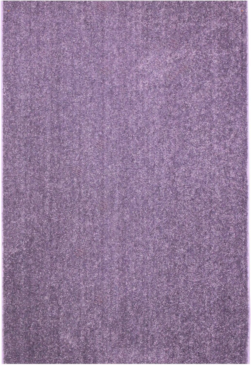 KOECKRITZ Soft and Colorful Kids Classroom Area Rugs (Passes Flammability Pill Test) Many Sizes and Bright Colors to Select from (3' x 12', Lavender)