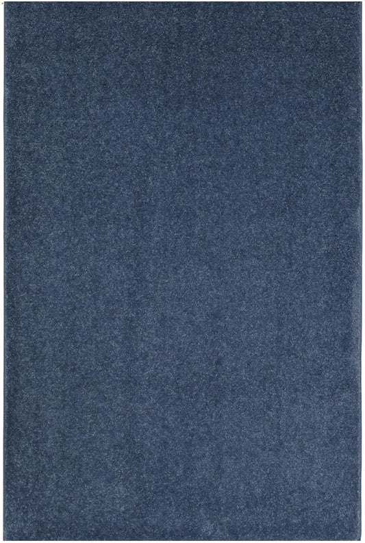 KOECKRITZ Soft and Colorful Kids Classroom Area Rugs (Passes Flammability Pill Test) Many Sizes and Bright Colors to Select from (8' x 10', Navy)