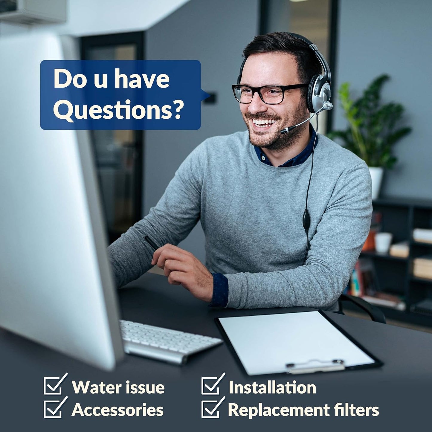 iSpring F10DS 2-Year Replacement Supply Filter Cartridge Pack Set for DS4B & DS4S - Sediment, Composite, Carbon Block and Post Carbon Filters