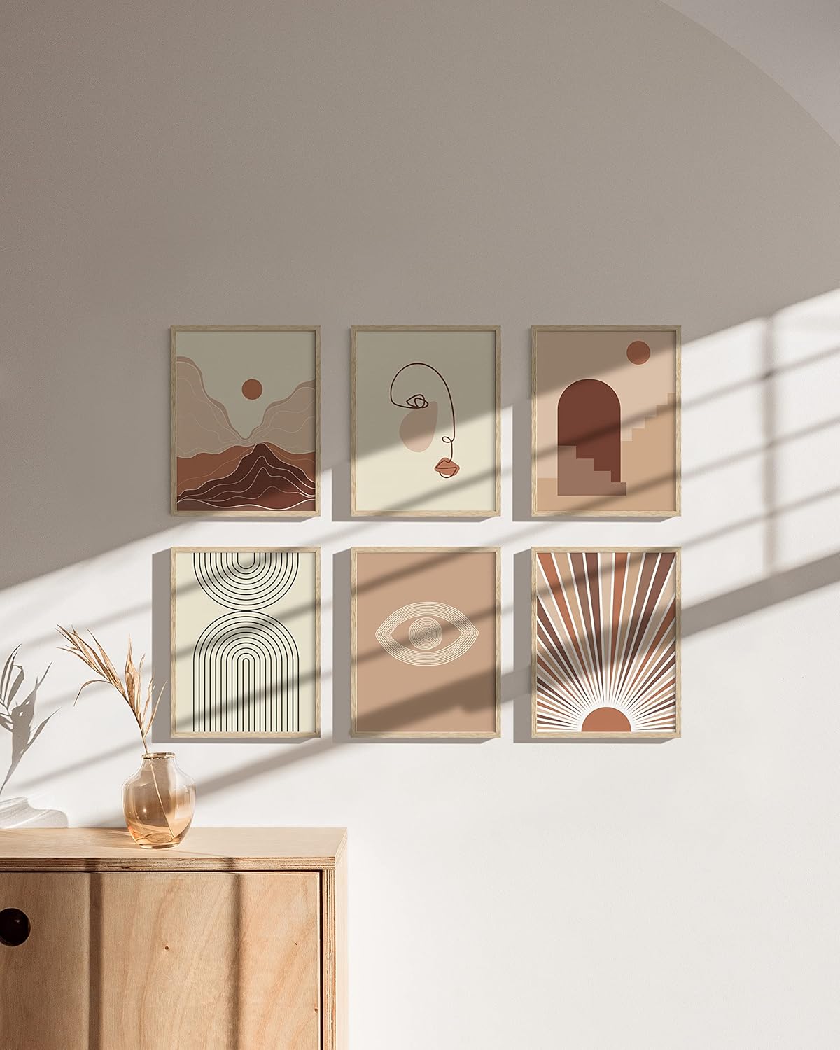 HAUS AND HUES 8.5 X 11 Picture Frame Set of 9 - Certificate Frames 8.5 X 11 Wood Picture Frame, 8.5x11 Picture Frame 8.5x11 Frame Natural Wood Frame, 8.5 X 11 Frame Picture Frame 8.5 X 11