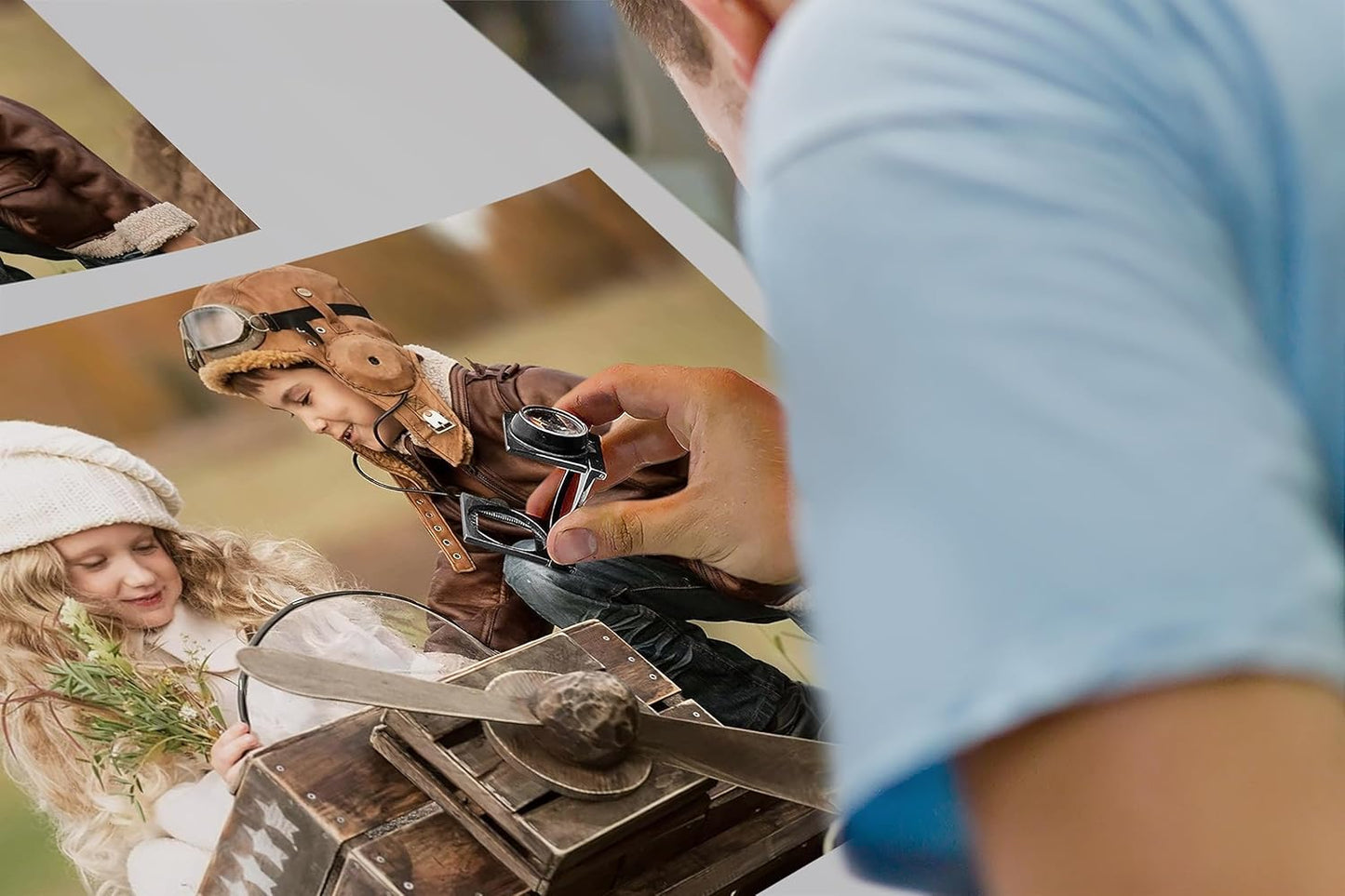 Personalized Custom Canvas Prints: Photo On Canvas (Light Brown, 10x10) Transform Your Photos into Stunning Framed Wall Art Digitally Printed Photo To Canvas Ideal for Home Decor, Gifts Keepsakes.