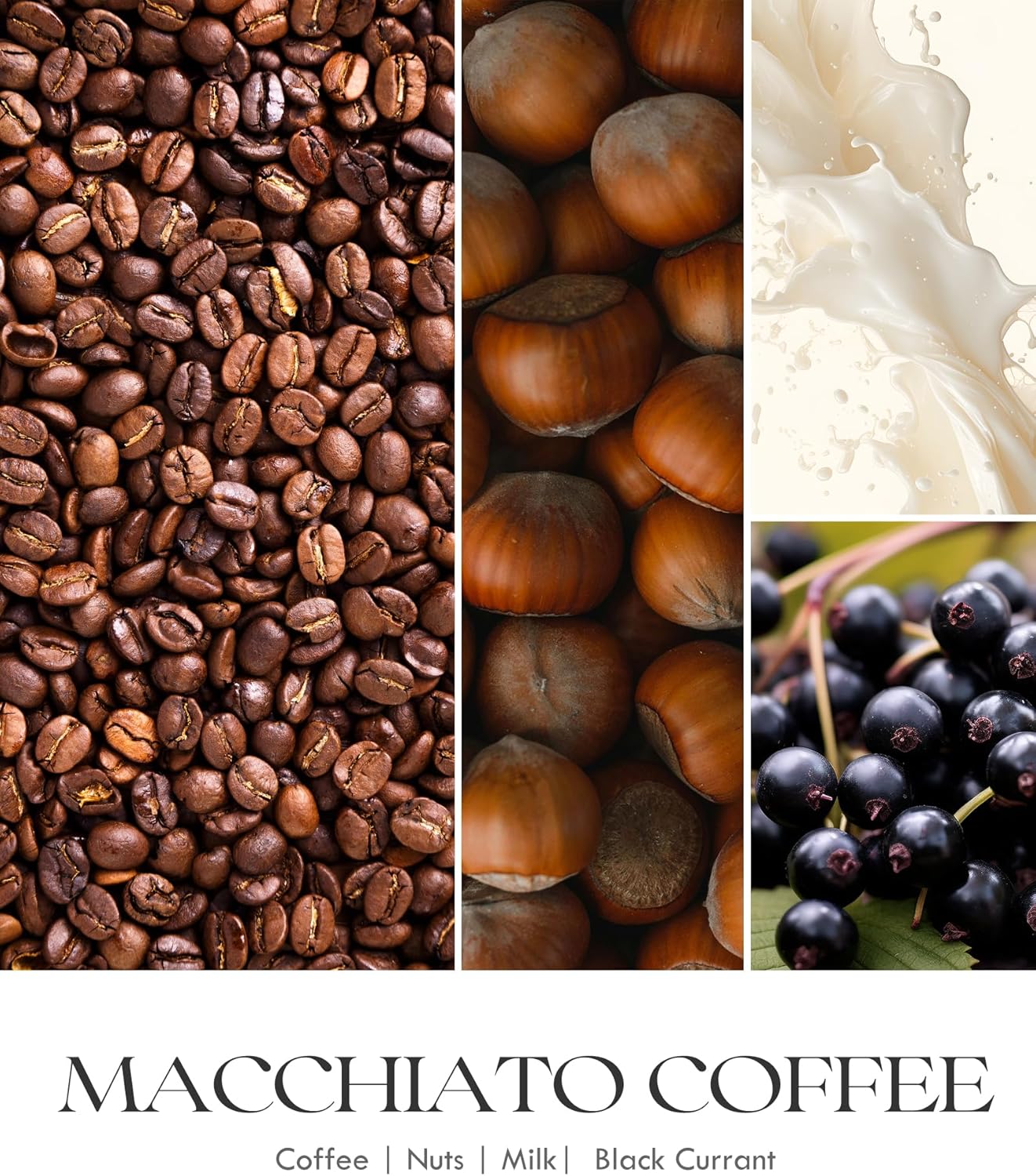 AOOVOO Fresh Coffee Candles - 9 oz Scented Candles, Aromatherapy Candle, Soy Candle for Home Scented