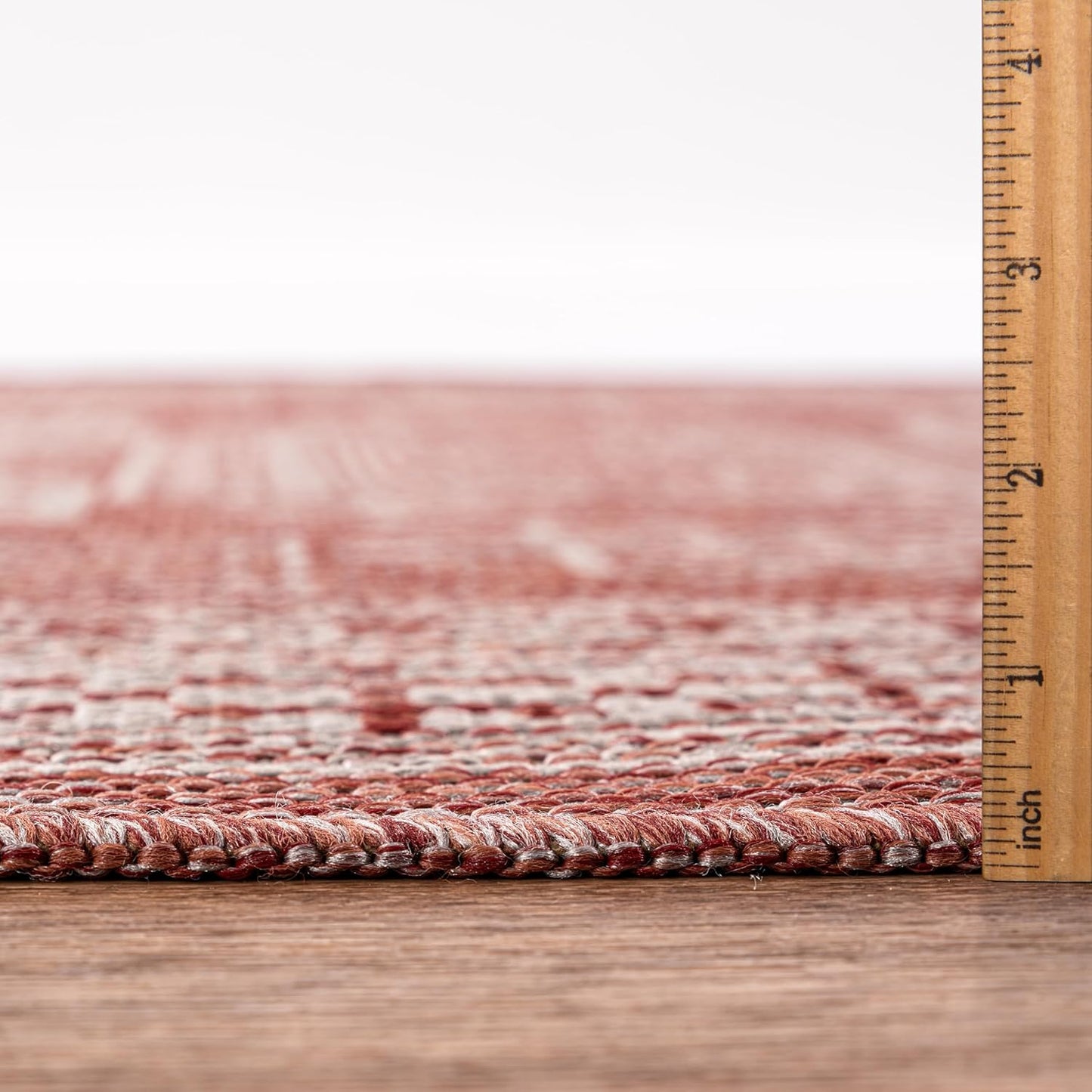 Keen Home Design Terrace Outdoor Throw Rug - 3x5 Washable Indoor/Outdoor Rug for Patio, Kitchen, Balcony, Beach, Garden, Deck and Porch, Size: 3'x5'