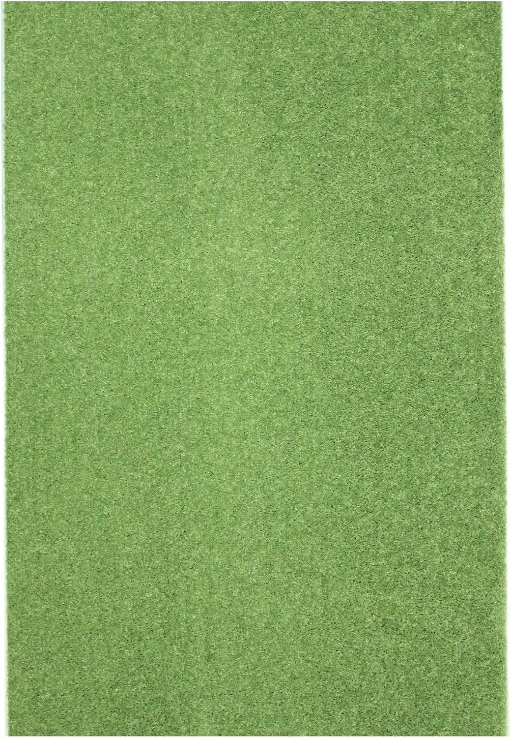 KOECKRITZ Soft and Colorful Kids Classroom Area Rugs (Passes Flammability Pill Test) Many Sizes and Bright Colors to Select from (5' x 7', Lime)