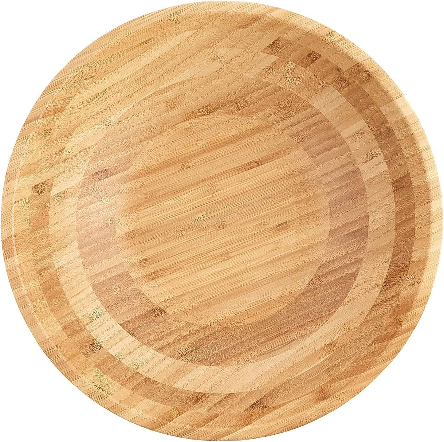 Lipper International Bamboo Wood Salad Bowl