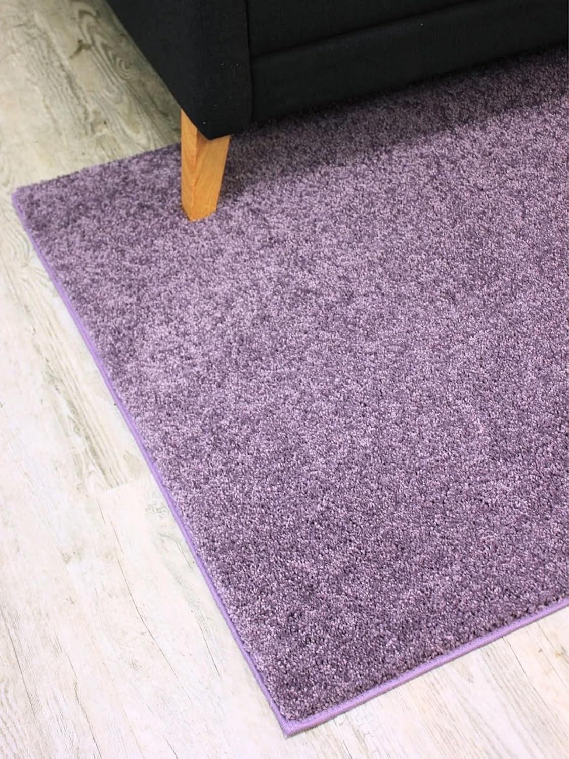 KOECKRITZ Soft and Colorful Kids Classroom Area Rugs (Passes Flammability Pill Test) Many Sizes and Bright Colors to Select from (7' x 9', Lavender)