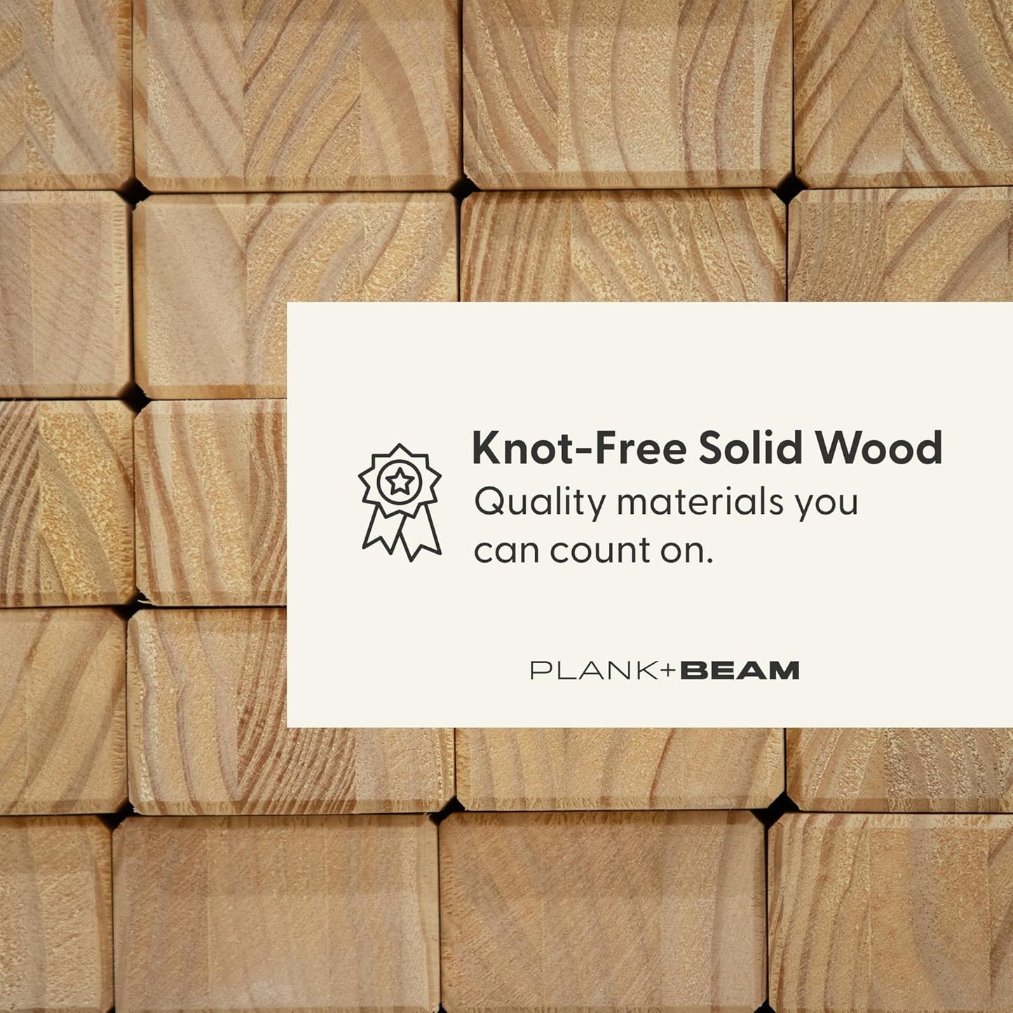 Plank+Beam Solid Wood Console Table, 46.25 Inch, Sofa Table, Narrow Entryway Table for Hallway, Behind The Couch, Living Room, Foyer, Easy Assembly, Black