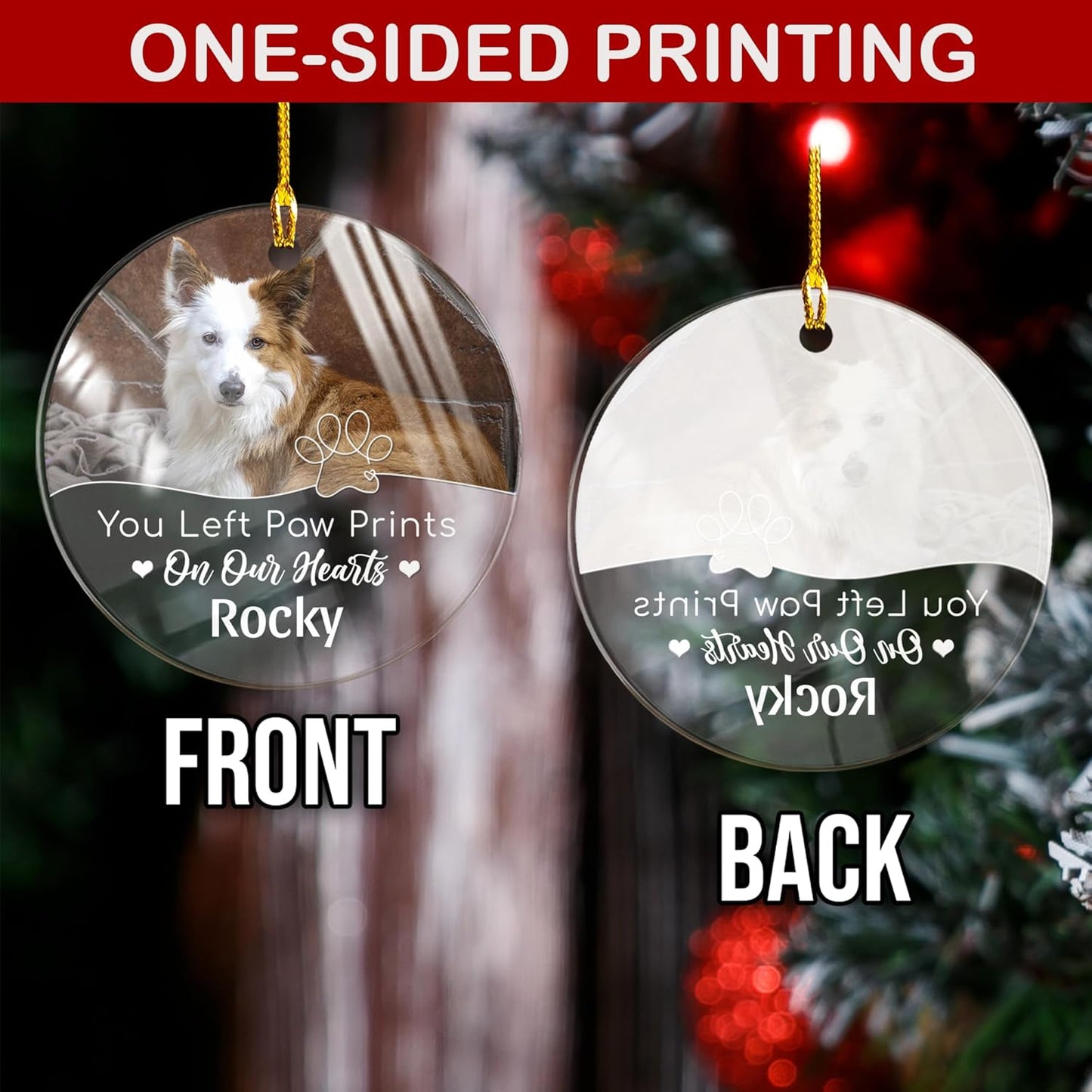 Personalized Best Friend Ornament Custom Friendship Christmas Ornament Soul Sister Ornaments with Photo Picture Xmas Tree Gifts for Bestie BFF Sisters Besties Bestfriend
