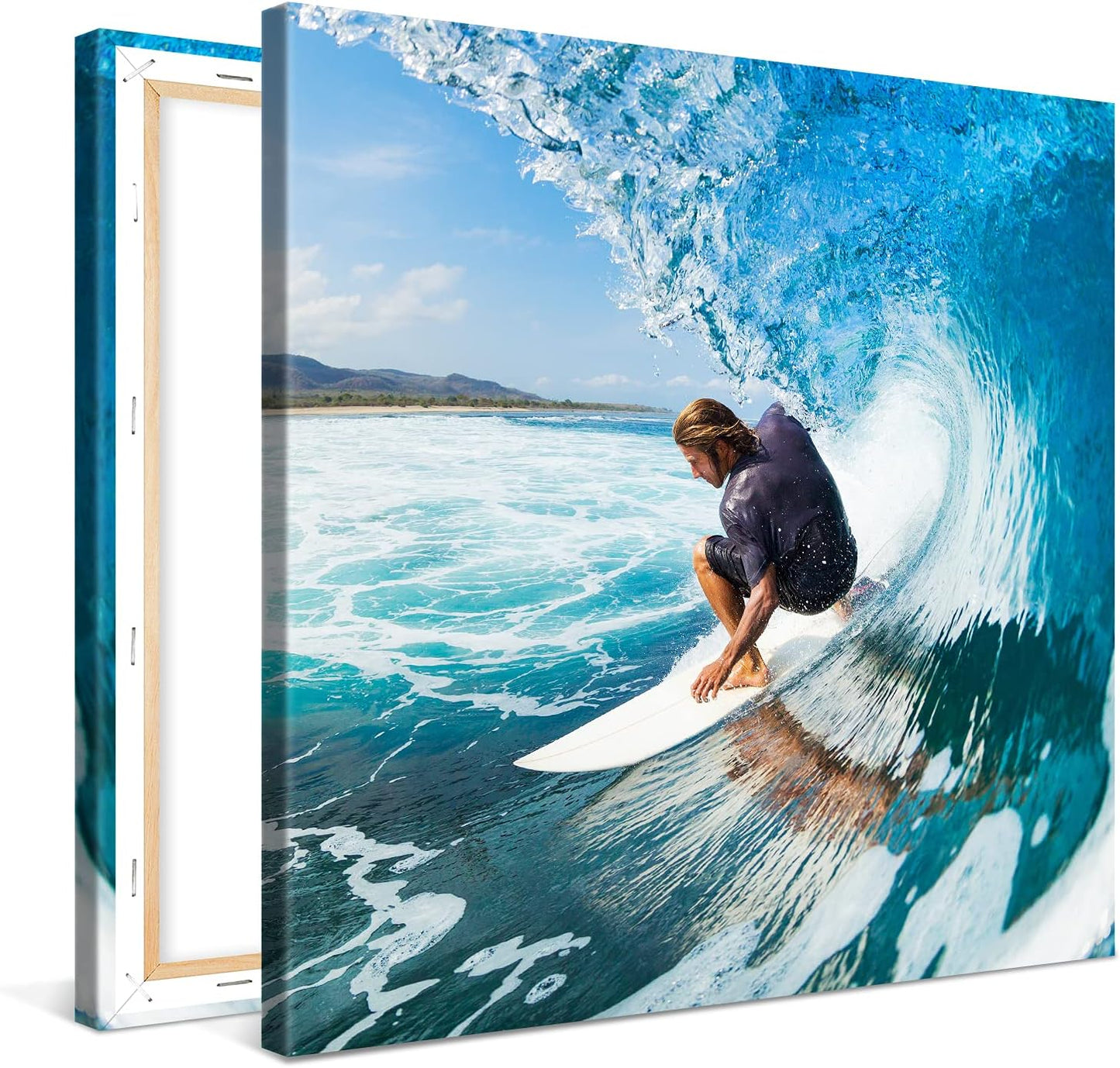 Photo.Gifts - Personalized Custom Canvas Prints 12x12 - Your Photos On Canvas - Canvas Print Wall Art for Office, Living Room, Wedding Baby Pet Family Pictures - Custom Gifts