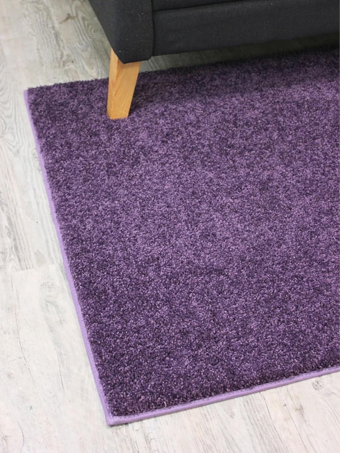 KOECKRITZ Soft and Colorful Kids Classroom Area Rugs (Passes Flammability Pill Test) Many Sizes and Bright Colors to Select from (4' x 4', Eggplant)
