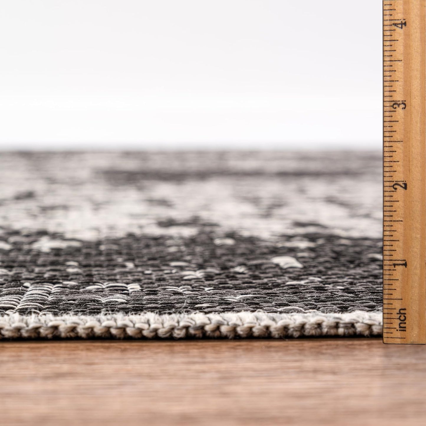 Keen Home Design Terrace Outdoor Area Rug - 4x6 Washable Indoor/Outdoor Rug for Patio, Kitchen, Balcony, Beach, Garden, Deck and Porch, Size: 3'10"x5'7"