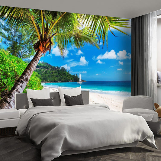 Beach Wall murals Peel and Stick Wallpaper for Bedroom Living Room - 58"x86"