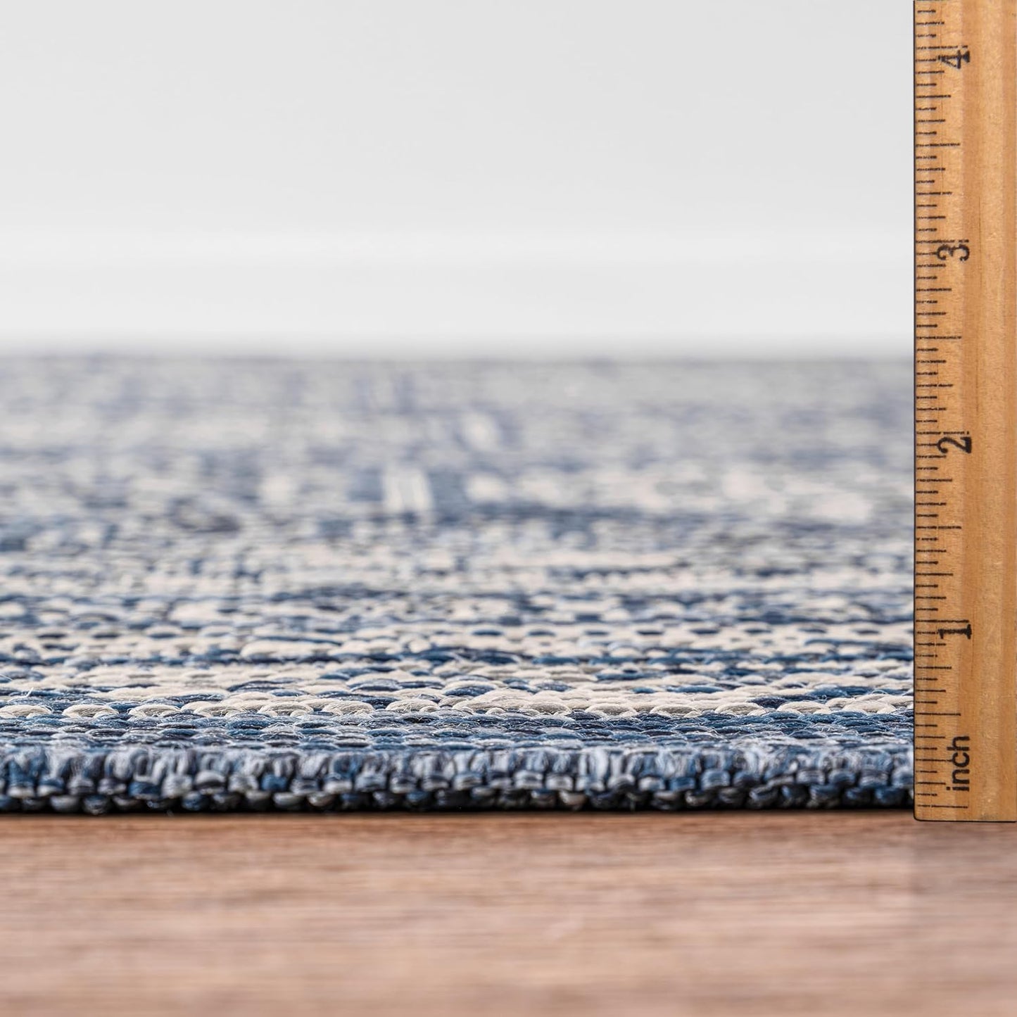 Keen Home Design Terrace Outdoor Runner Rug - 2x8 Washable Indoor/Outdoor Rug for Patio, Kitchen, Balcony, Beach, Garden, Deck and Porch, Size: 2'2"x7'7"