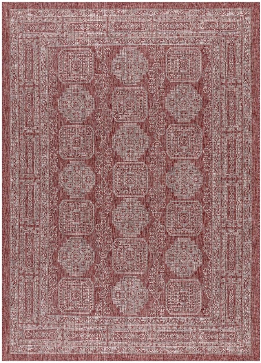 Keen Home Design Terrace Outdoor Area Rug - 12x15 Washable Indoor/Outdoor Rug for Patio, Kitchen, Balcony, Beach, Garden, Deck and Porch, Size: 12'x15'