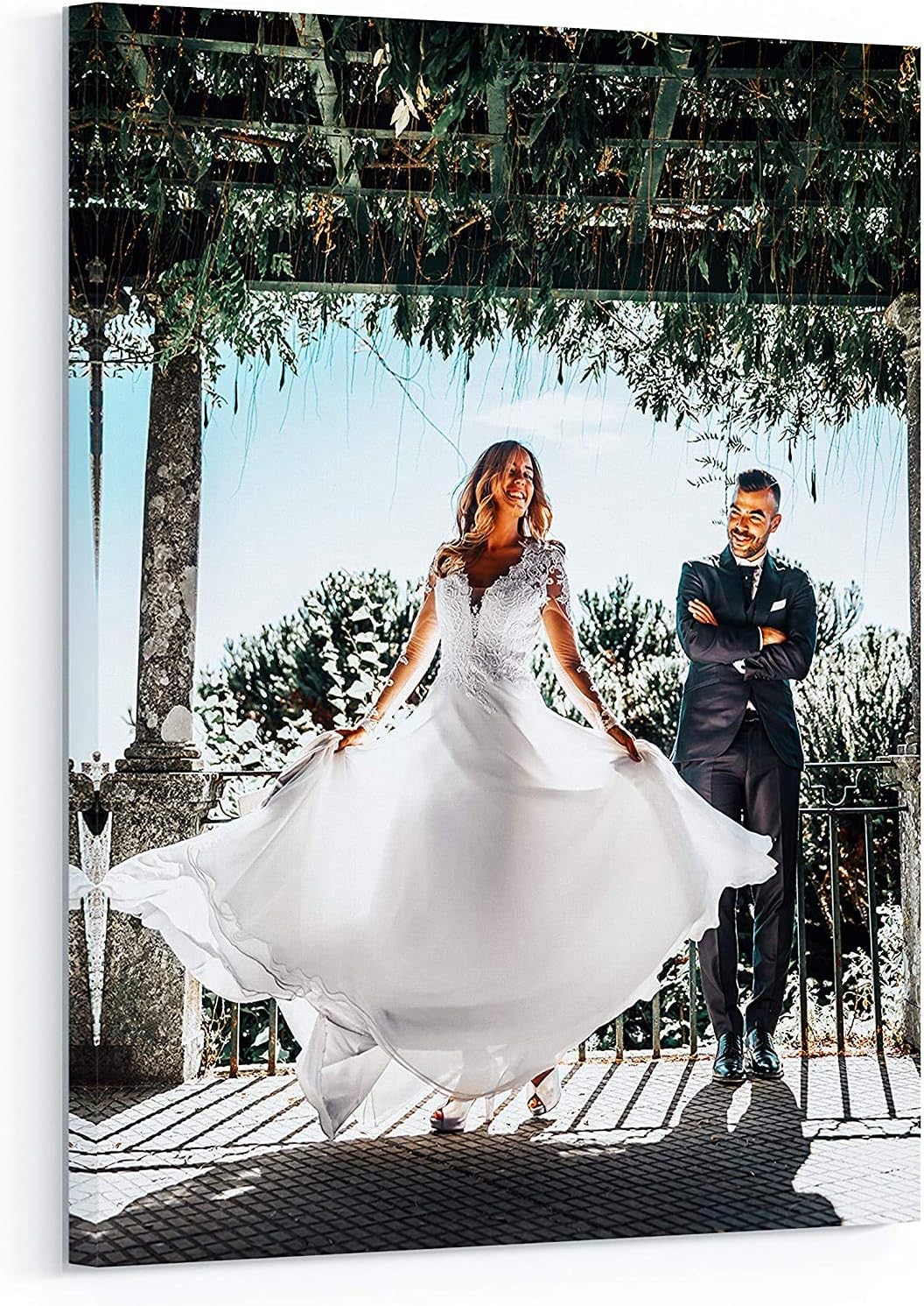 Personalized Custom Canvas Prints: Photo On Canvas (Framed Canvas, 20X24) Transform Your Photos into Stunning Framed Wall Art Digitally Printed Photo To Canvas Ideal for Home Decor