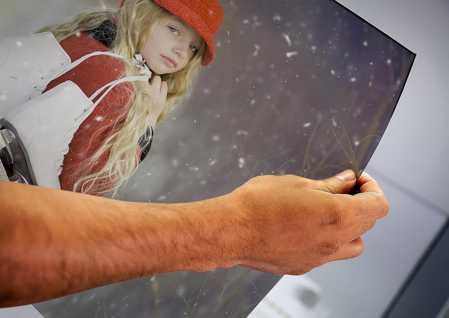 Personalized Custom Canvas Prints: Photo On Canvas (Dark Brown, 16x16) Transform Your Photos into Stunning Framed Wall Art Digitally Printed Photo To Canvas Ideal for Home Decor, Gifts Keepsakes.