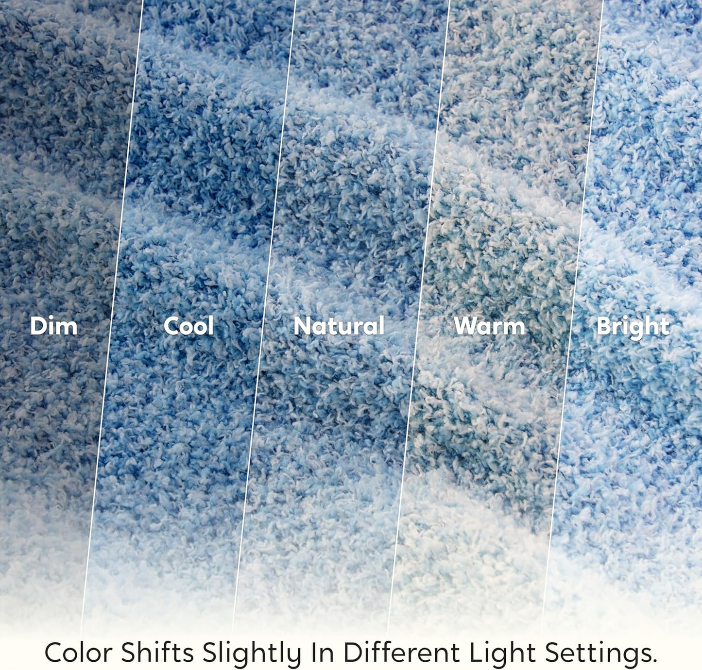 Joiedomi Twin Blanket for Couch Bed Sofa, Blue Knitted Blankets Gifts for Women Mom Girls, Cozy Cute Soft Throw Home Room Decor Aesthetic for Women Mothers Birthday Gifts 60x80 Inches