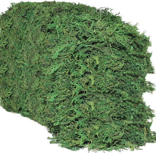 35 OZ Artificial Moss for Fake Plants and Planters - Decorative Faux Moss for Craft and Home Decor