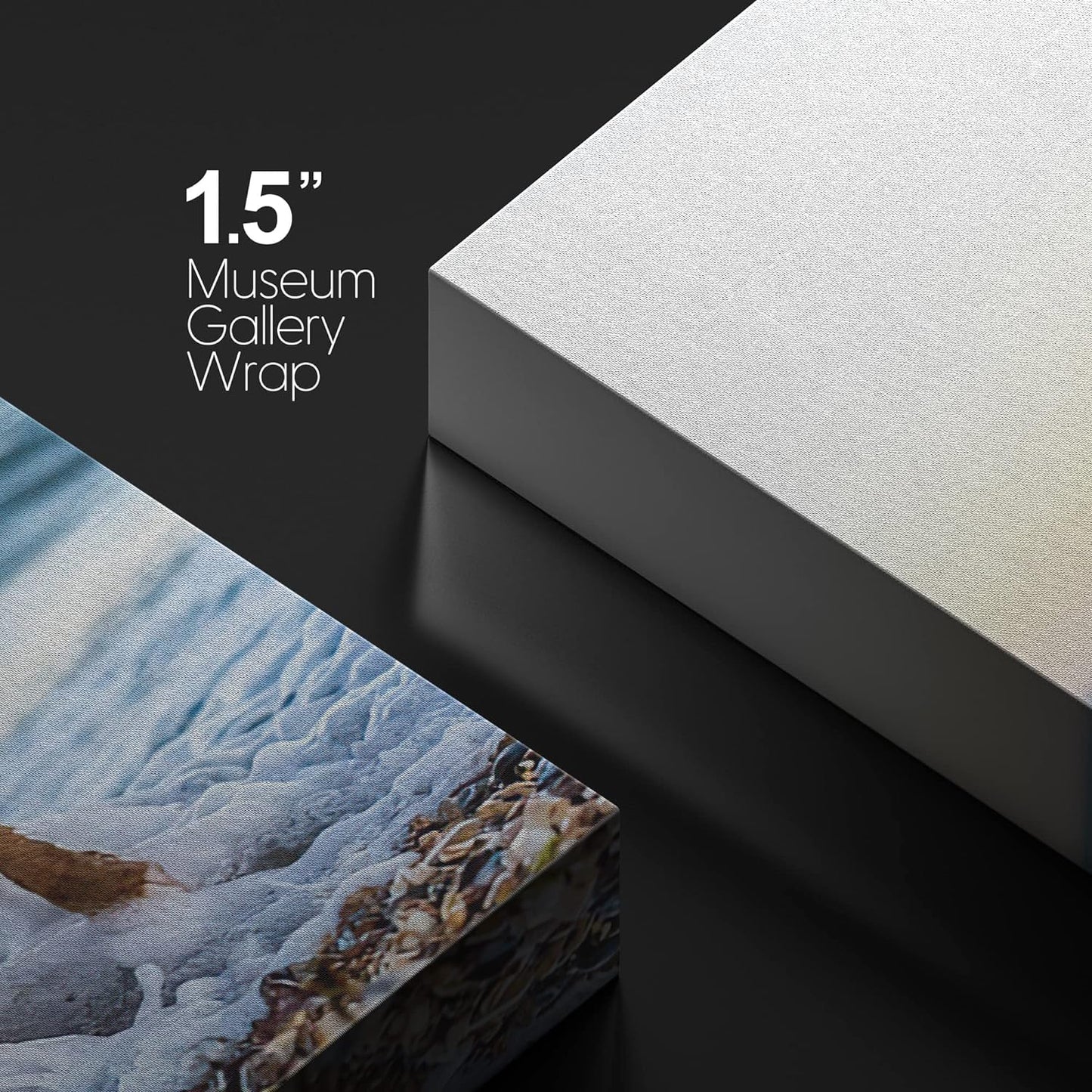 NWT Custom Canvas Prints with Your Photos for Pet/Animal, Personalized Canvas Pictures for Wall to Print Framed 24x16 inches