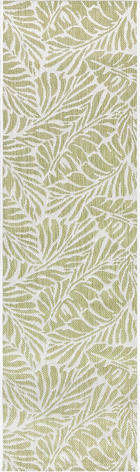 Keen Home Design Terrace Outdoor Runner Rug - 2x12 Washable Indoor/Outdoor Rug for Patio, Kitchen, Balcony, Beach, Garden, Deck and Porch, Size: 2'2"x11'10"