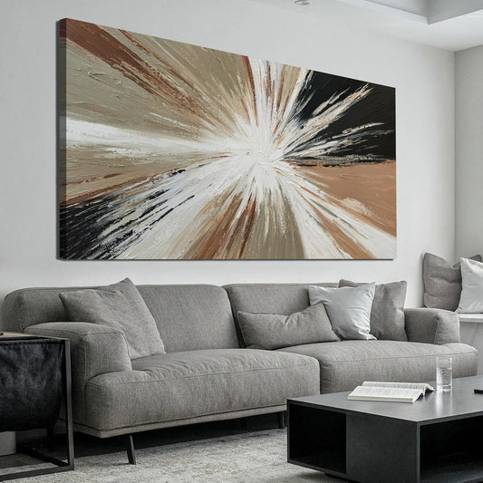 Canvas Wall Art Decor Abstract Canvas Art Wall Decor Black and White Wall Art Wall Art Pictures for Living Room Modern Abstract Wall Art Prints Artwork for Walls Bedroom Office Decor 24" X 48"