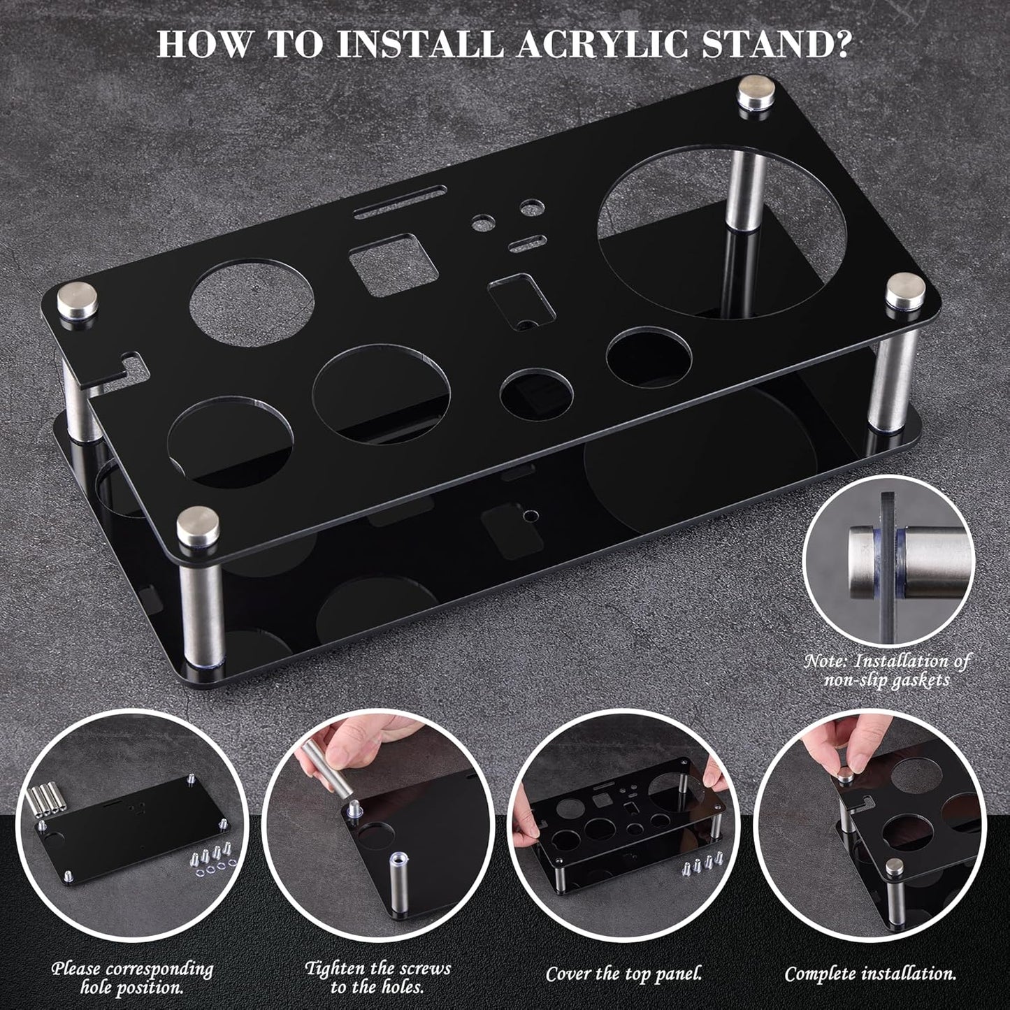 Cocktail Shaker Set Bartender Kit : 15-Piece Stainless Steel Bartender Kit with Acrylic Stand Bars Set with All Practical Bars Accessories, Bar Tools for Drink Mixing, Bar, Home, Lounge & Party