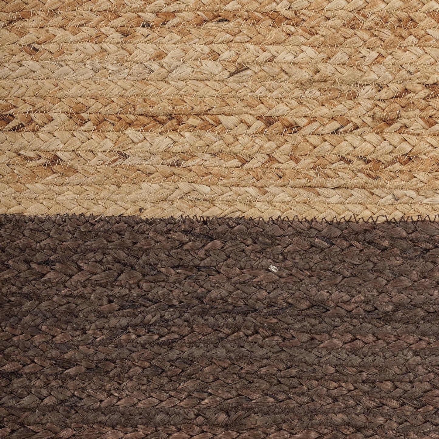 REDEARTH · Cube Pouf Foot Stool Ottoman - Jute Braided Pouffe Poof Accent Sitting Footrest for The Living Room, Bedroom, Nursery, Patio, Lounge - Set of 2 (14.5”x14.5”x16”; Natural Acorn)