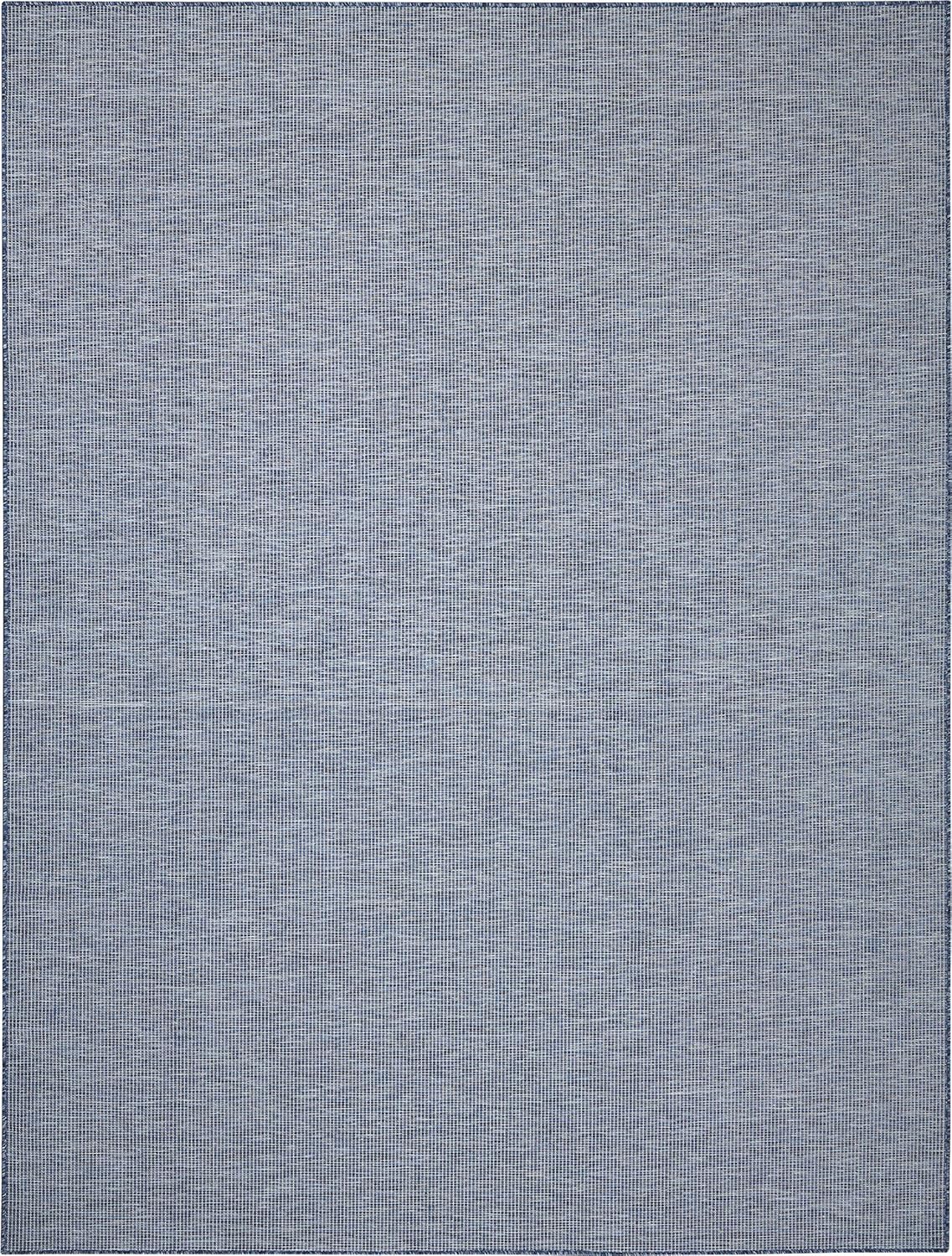 Nourison Home Positano 6' x 9' Navy Blue Fabric Modern Area Rug (6' x 9')